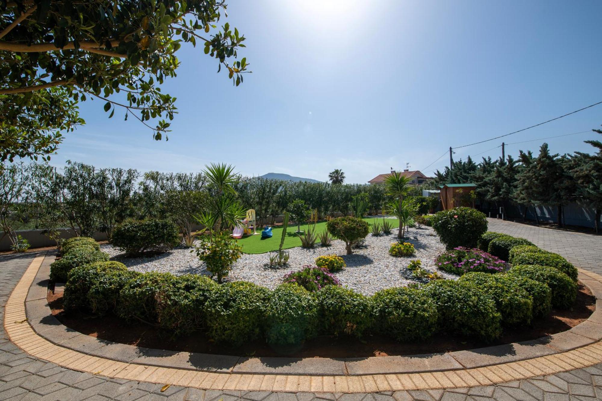 Four Seasons Private Villa - Seaview - Big Heated Pool - Gym - Sport Activities Gúvesz Kültér fotó