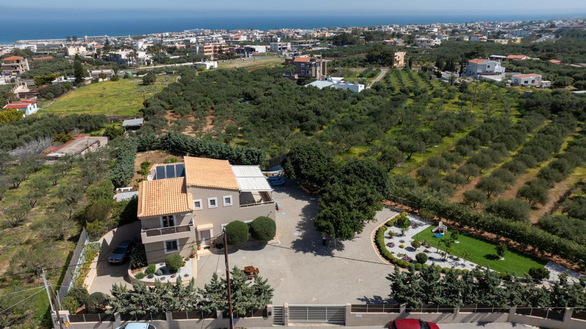 Four Seasons Private Villa - Seaview - Big Heated Pool - Gym - Sport Activities Gúvesz Kültér fotó
